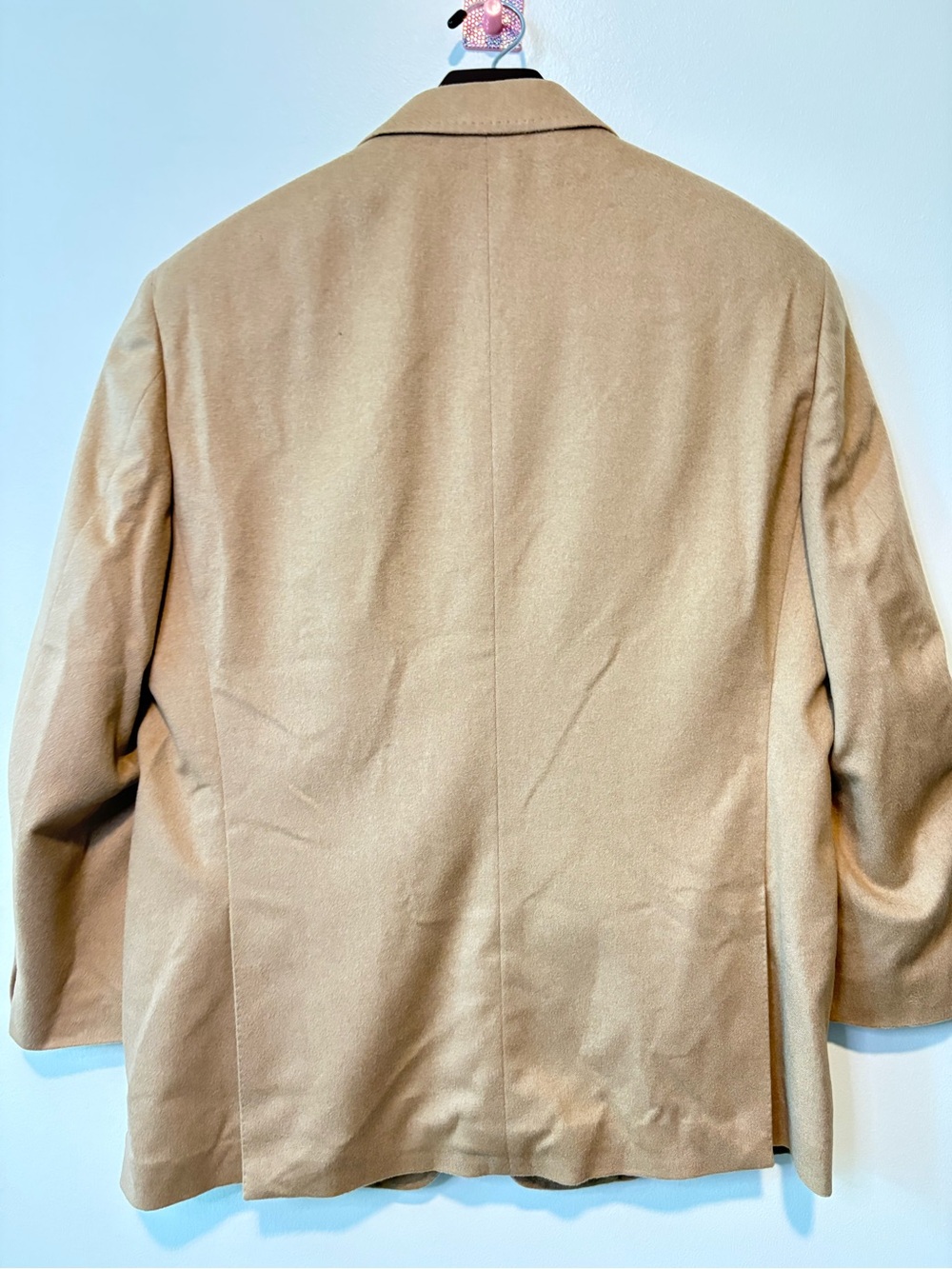 Lardini Men's Genuine Colombo Camel Hair Blazer US Size 44 XL - Picture 10 of 13